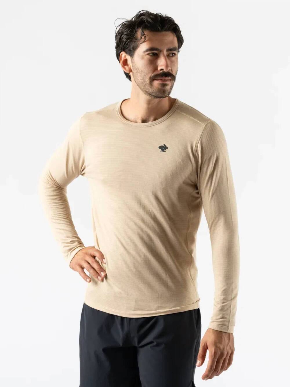 NEW RABBIT layer 1 long sleeve shirt in irish cream